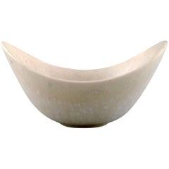 Rörstrand Bowl in Ceramics by Gunnar Nylund, Beautiful Eggshell Glaze