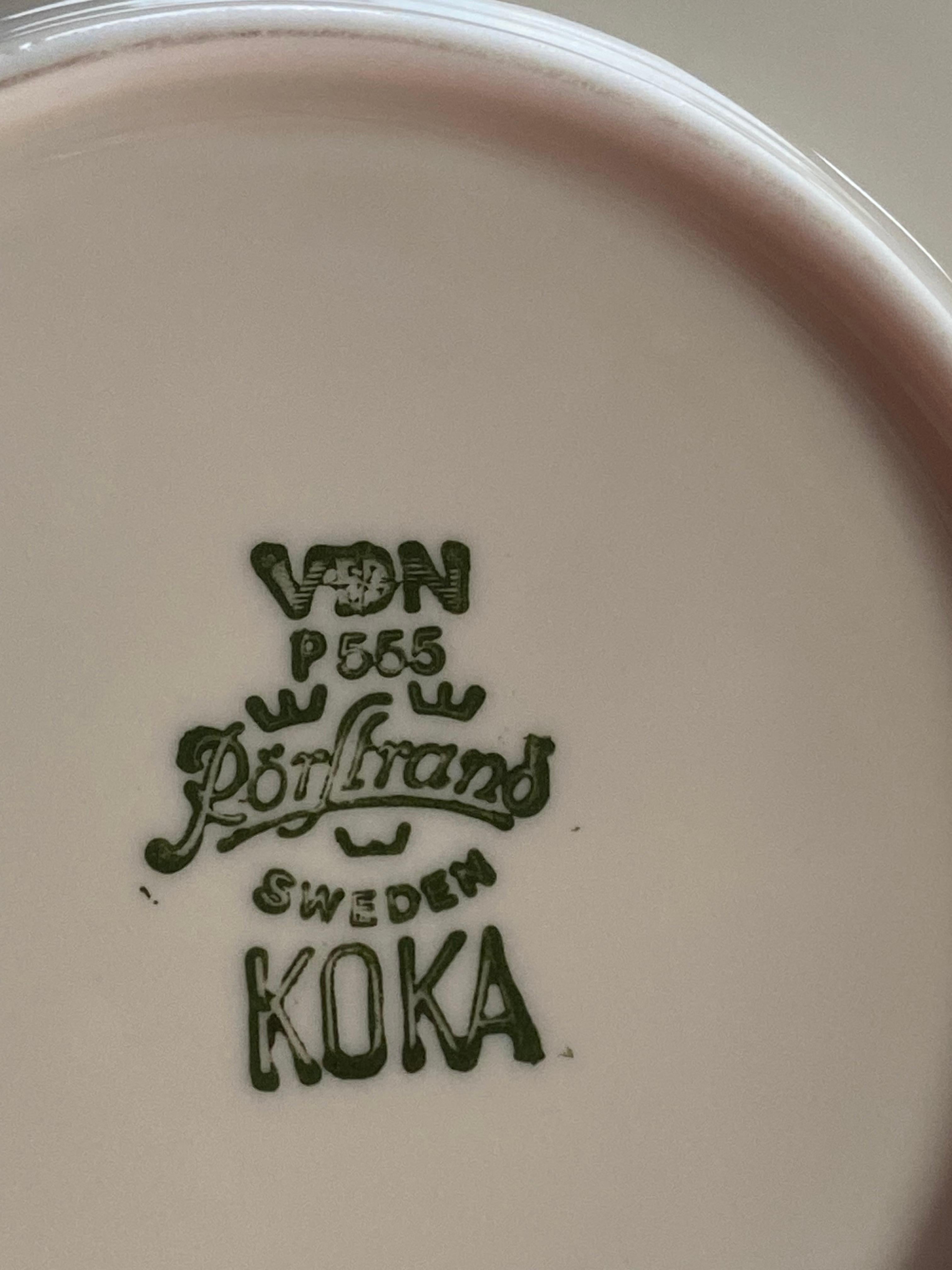 Porcellana Rörstrand by Hertha Bengtsson KOKA, set di 77 pezzi (Svezia) in vendita 3