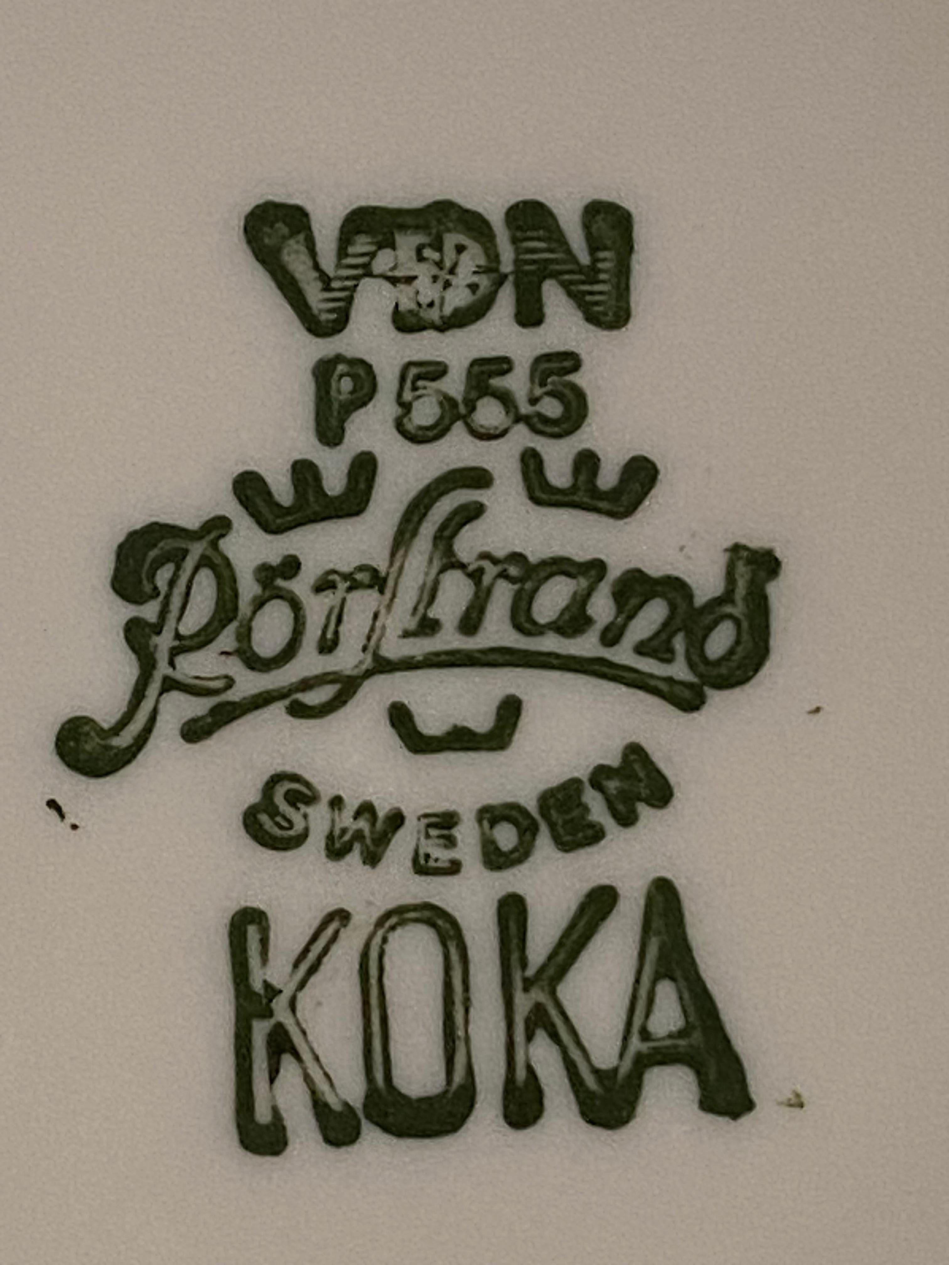 Porcellana Rörstrand by Hertha Bengtsson KOKA, set di 77 pezzi (Svezia) in vendita 4