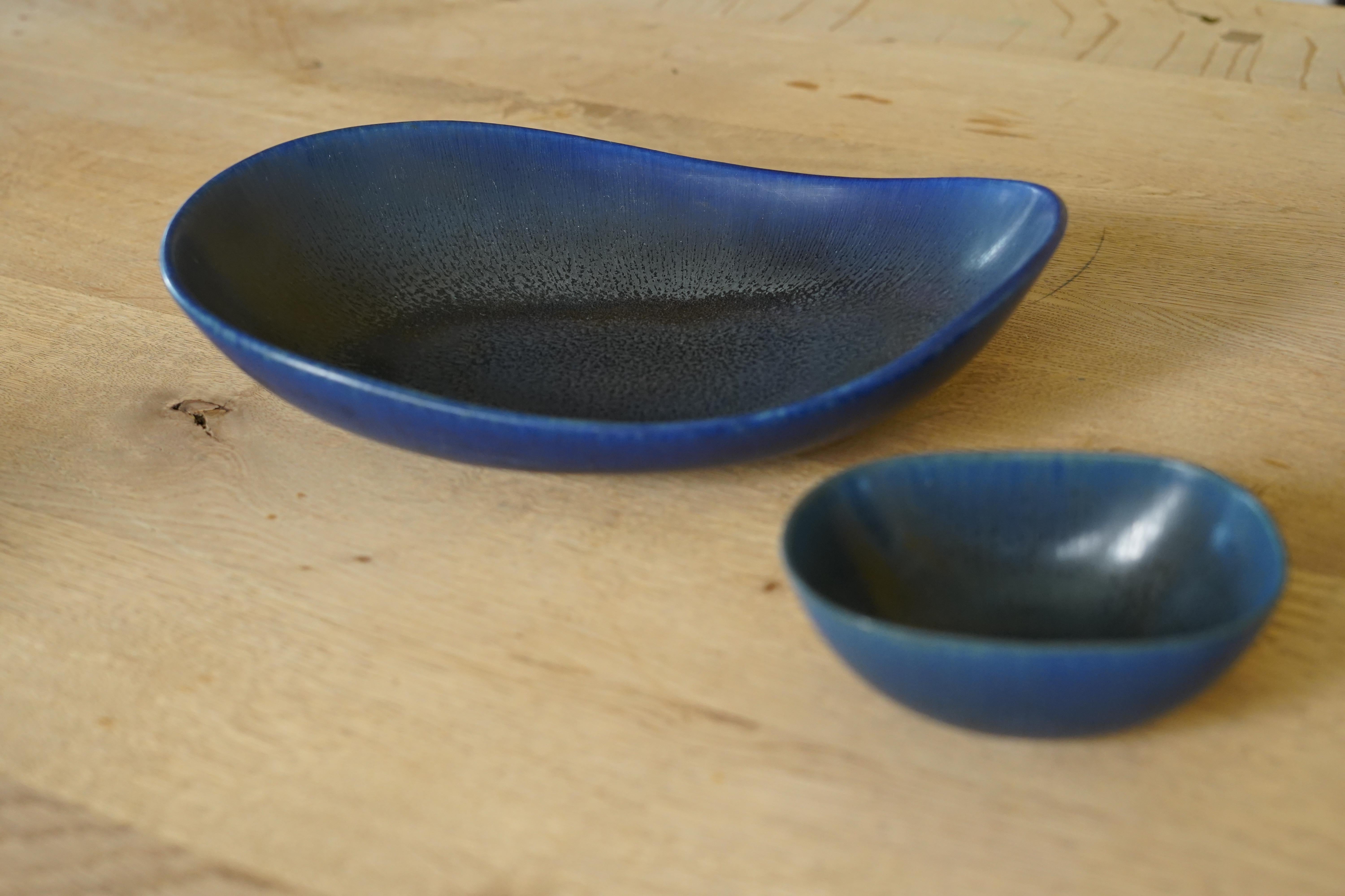 Swedish Rörstrand Carl-Harry Stålhane ceramic bowls , Sweden 1960 For Sale