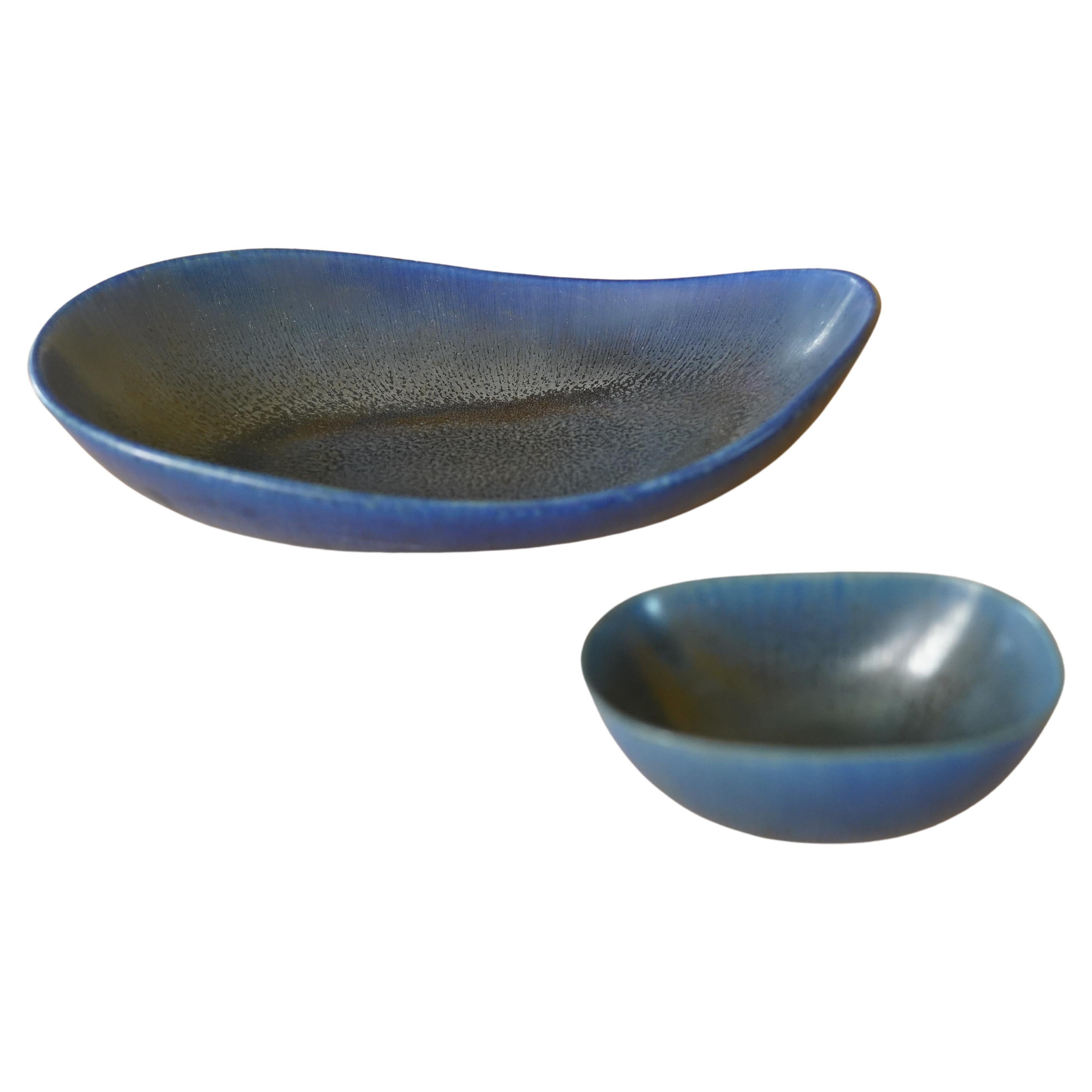 Rörstrand Carl-Harry Stålhane ceramic bowls , Sweden 1960 For Sale