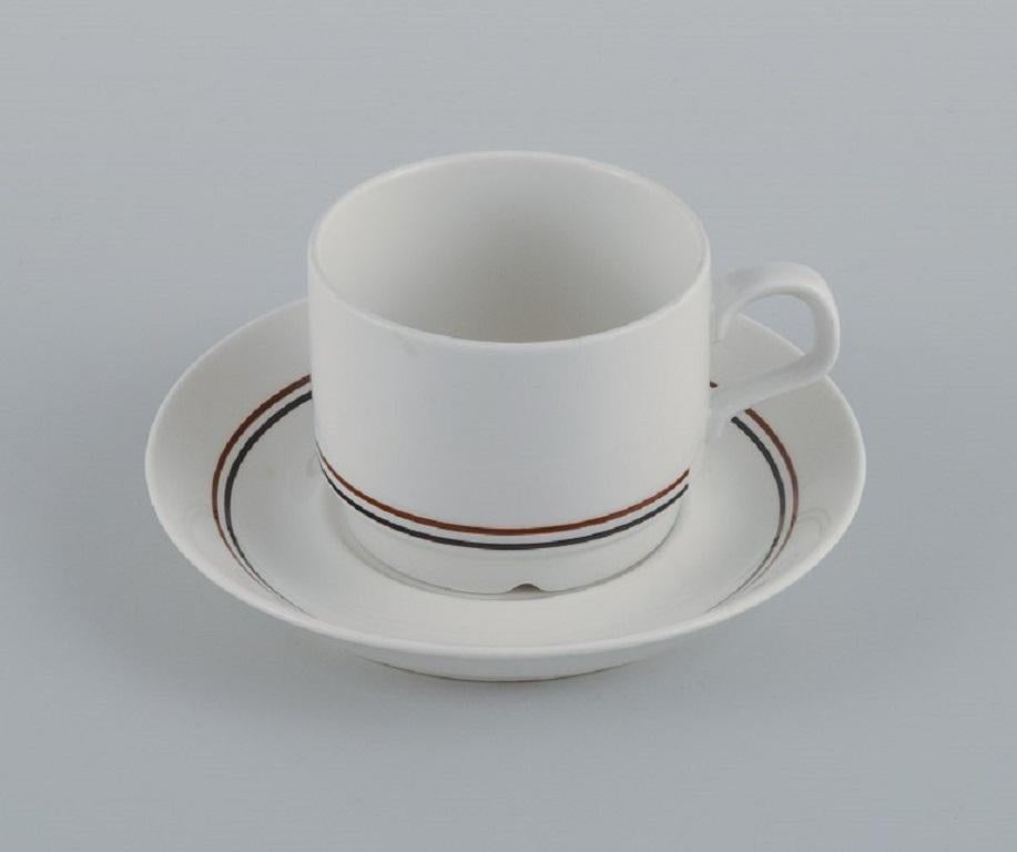 Scandinavian Modern Rörstrand Coffee Service for Four People, Swedish Design, 1960s For Sale