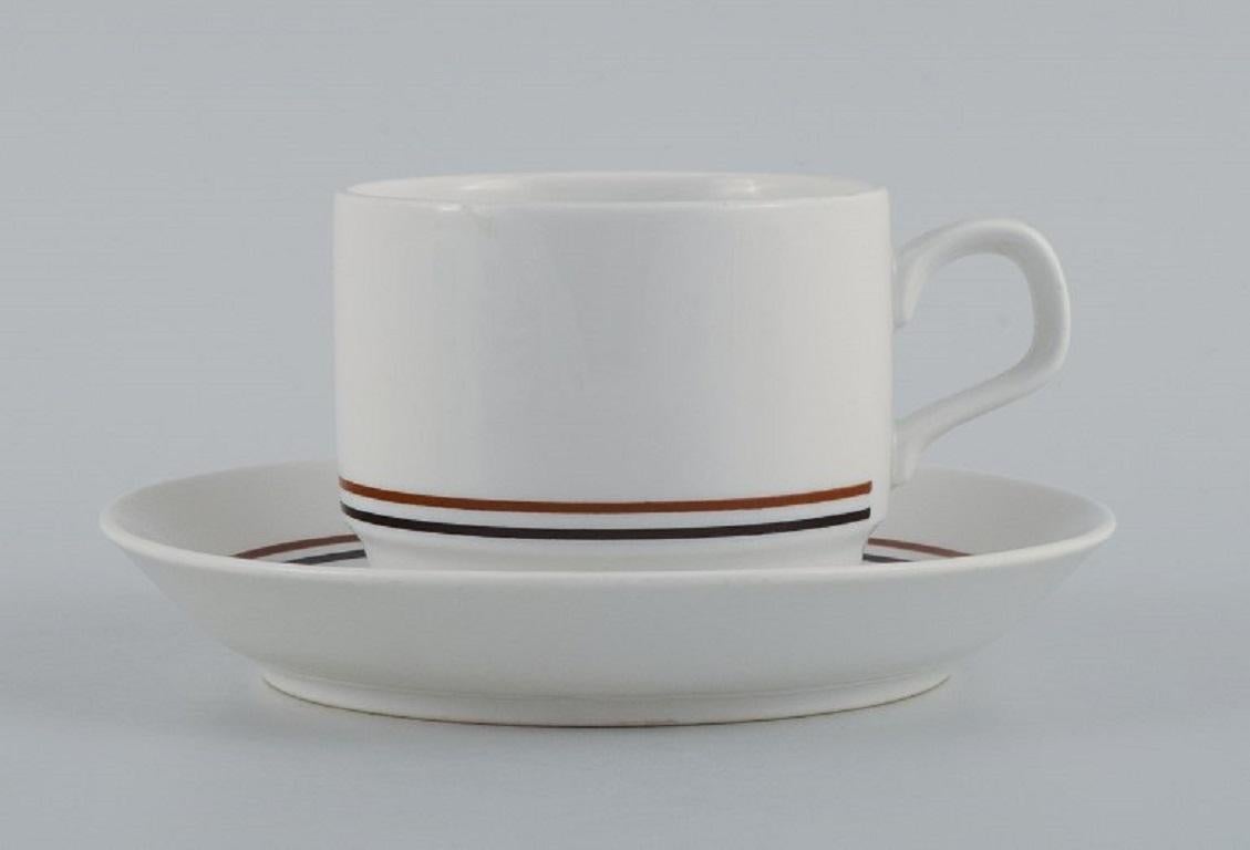 Rörstrand Coffee Service for Four People, Swedish Design, 1960s In Excellent Condition For Sale In Copenhagen, DK