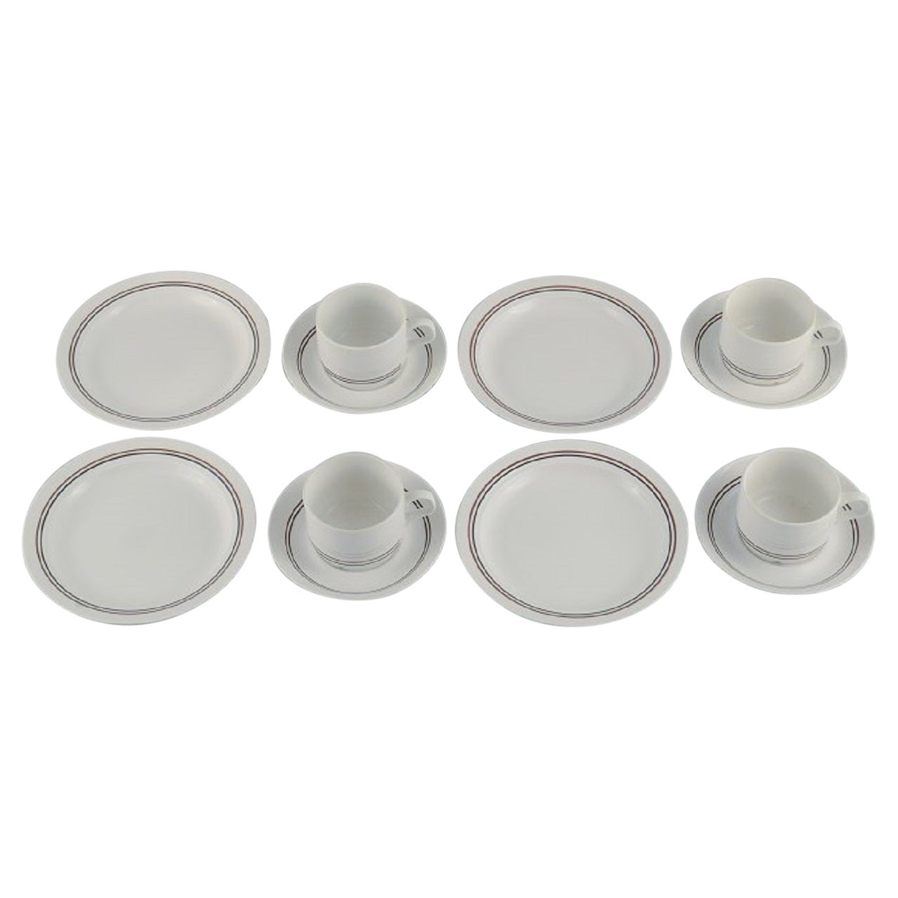 Rörstrand Coffee Service for Four People, Swedish Design, 1960s