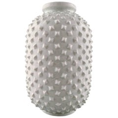 Rörstrand Gunnar Nylund "Chamotte" Vase in Knotted Style