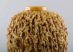 Rorstrand Gunnar Nylund "Chamotte" Vase, Known as the "Hedgehog Vase"