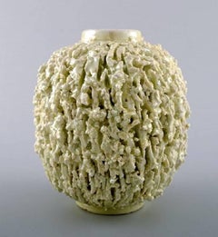 Rörstrand Gunnar Nylund, Pair of "Chamotte" Vases