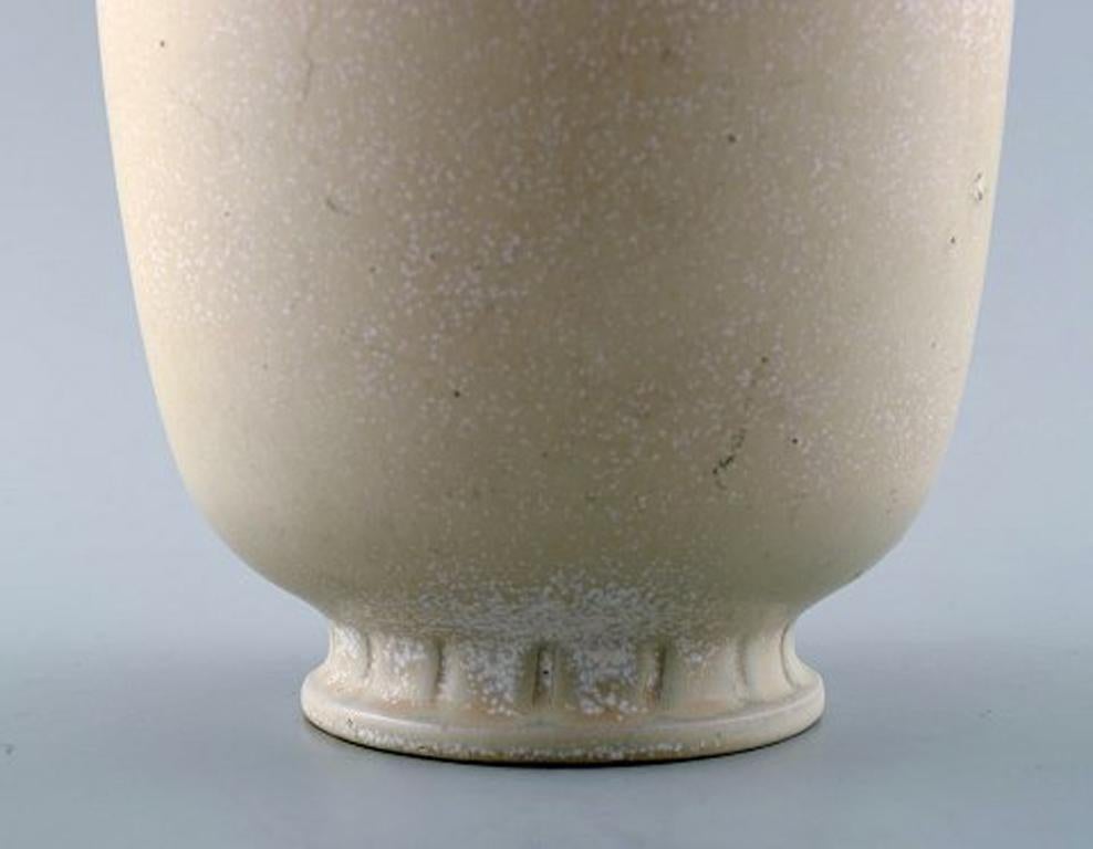 Swedish Rorstrand/Rörstrand Stoneware Vase by Gunnar Nylund