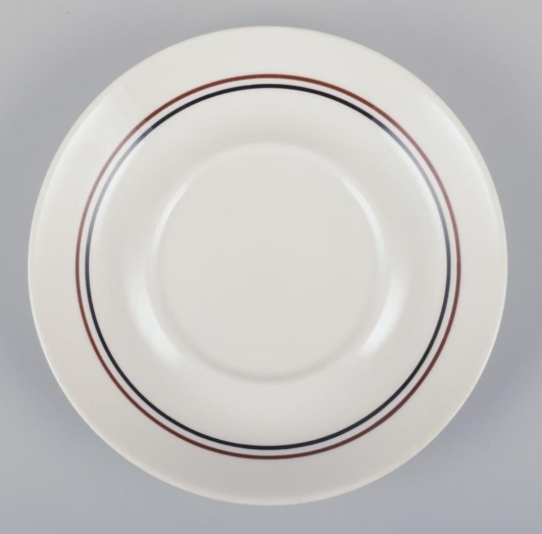 Porcelaine Rörstrand, Suède. Service à café en porcelaine émaillée, années 1960 en vente