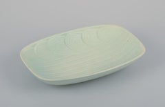 Rörstrand, Sweden. Large ceramic bowl in a modernist design.