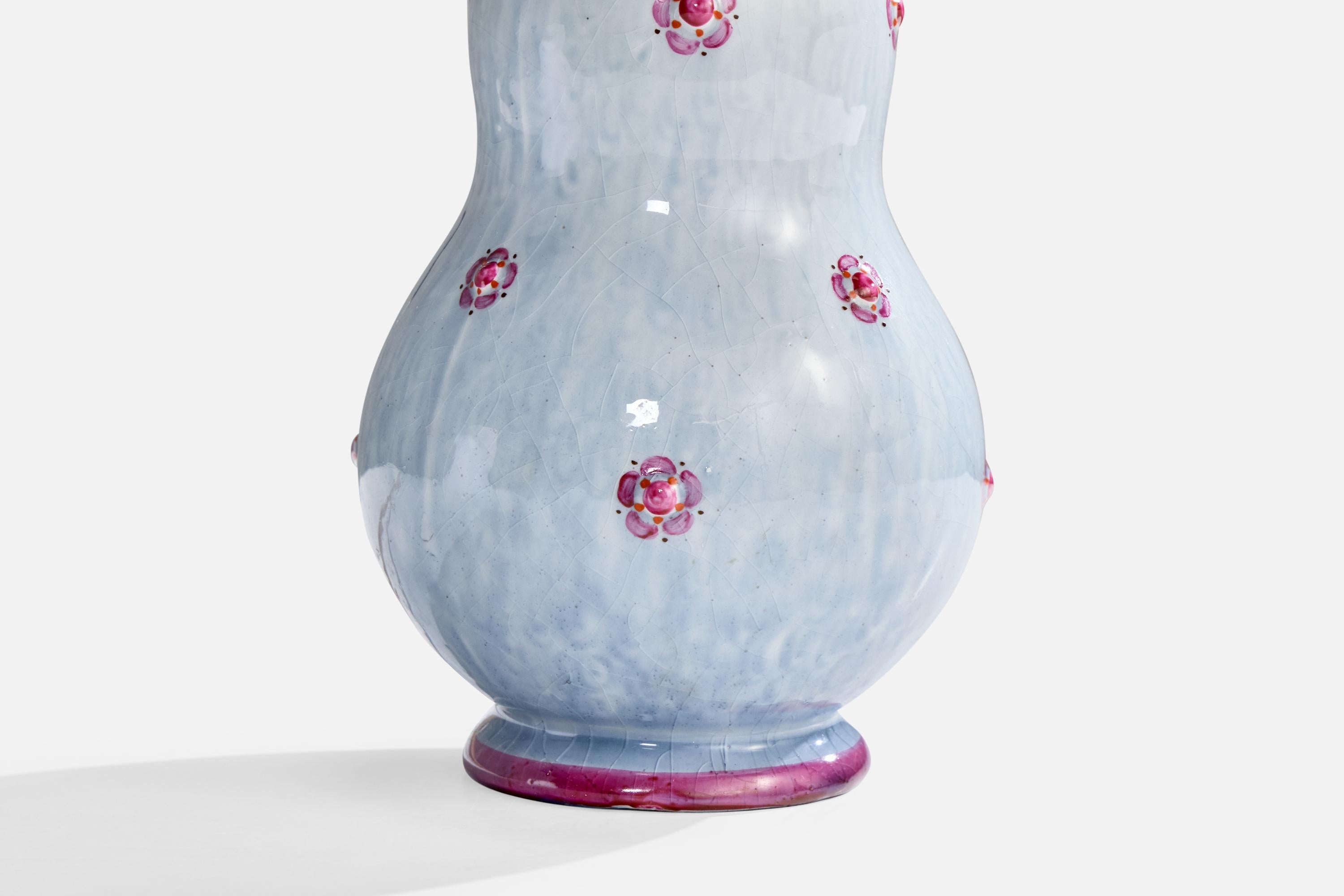 Rörstrand, Lámpara de mesa, porcelana, Suecia, años 30 en venta 1