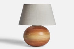 Rörstrand, Table Lamp, Stoneware, Sweden, 1940s