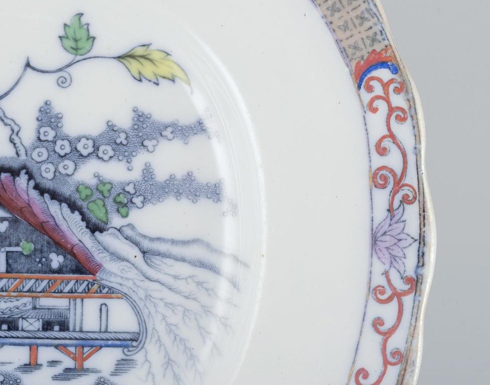 Rörstrand, deux plats ovales en faïence 