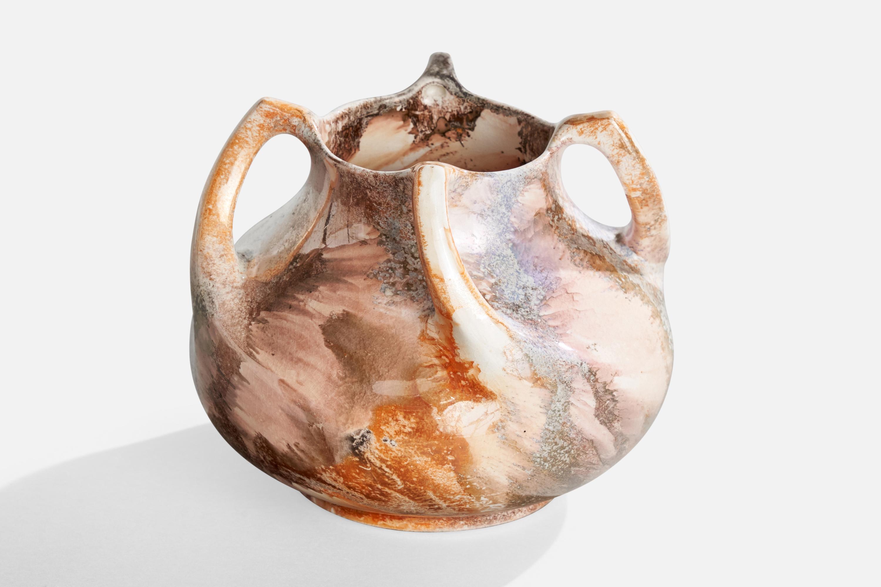 Art nouveau Rörstrand, vase, céramique, Suède, années 1920 en vente