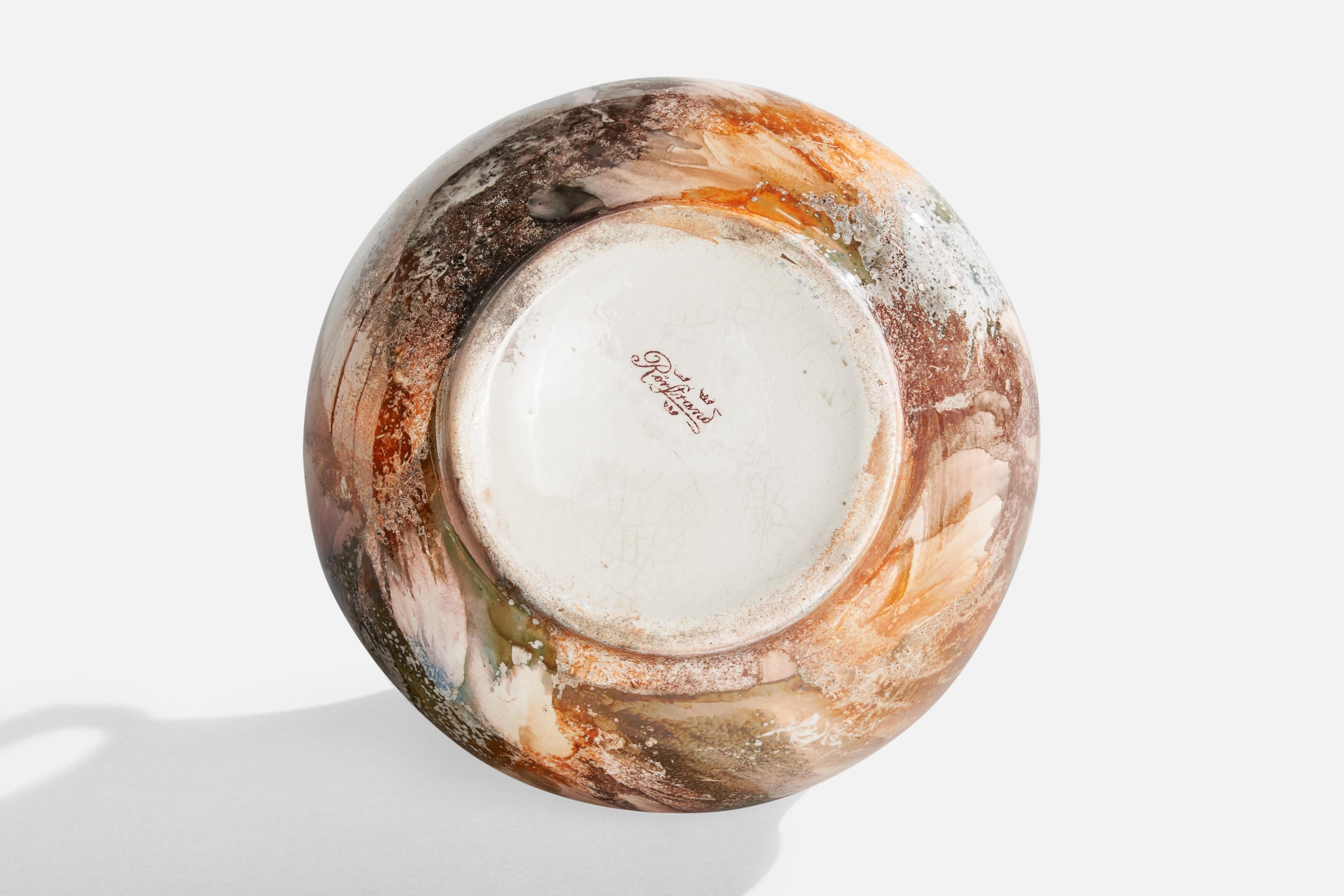 Rörstrand, vase, céramique, Suède, années 1920 en vente 2