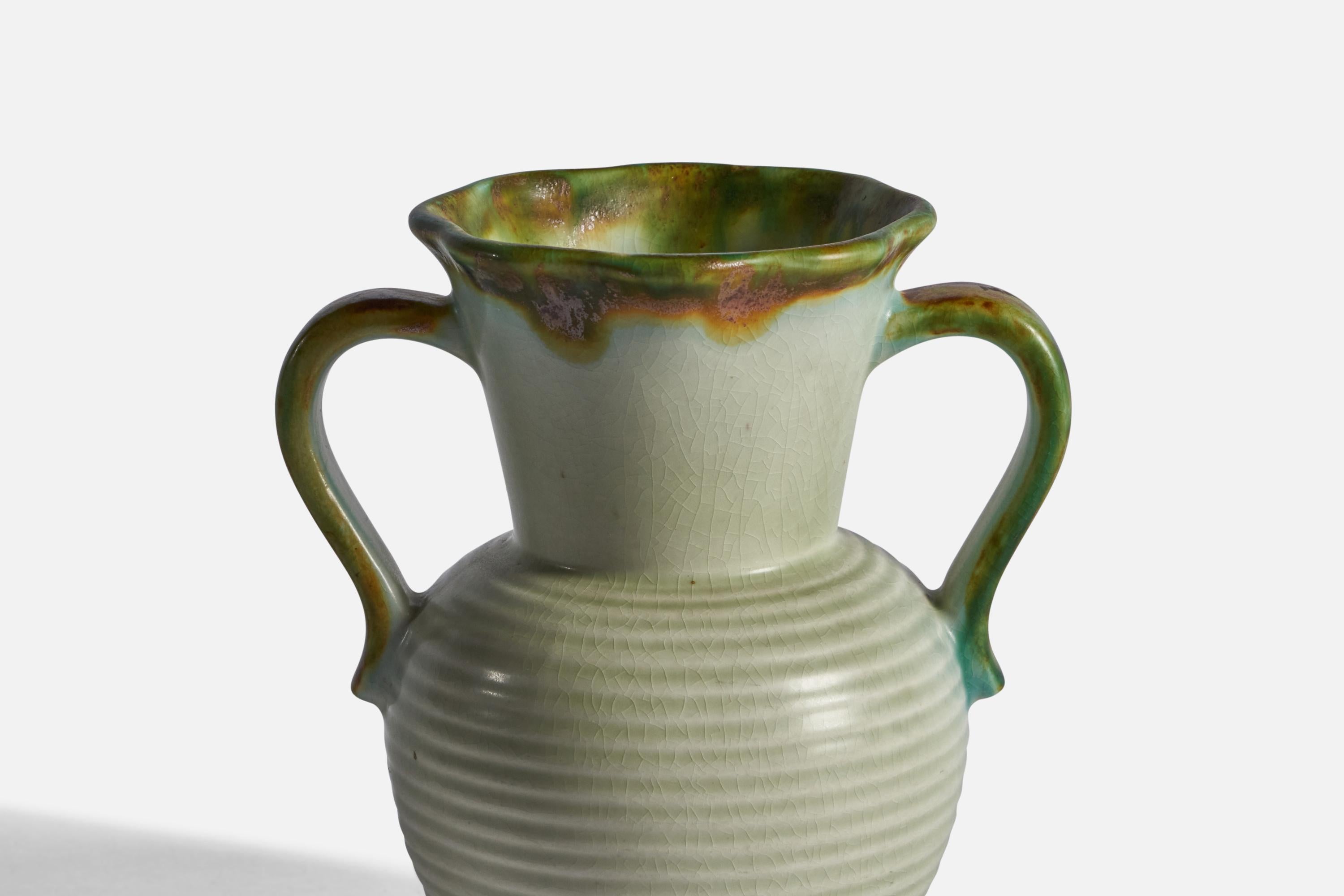 Swedish Rörstrand, Vase, Stoneware, Sweden, 1930s For Sale