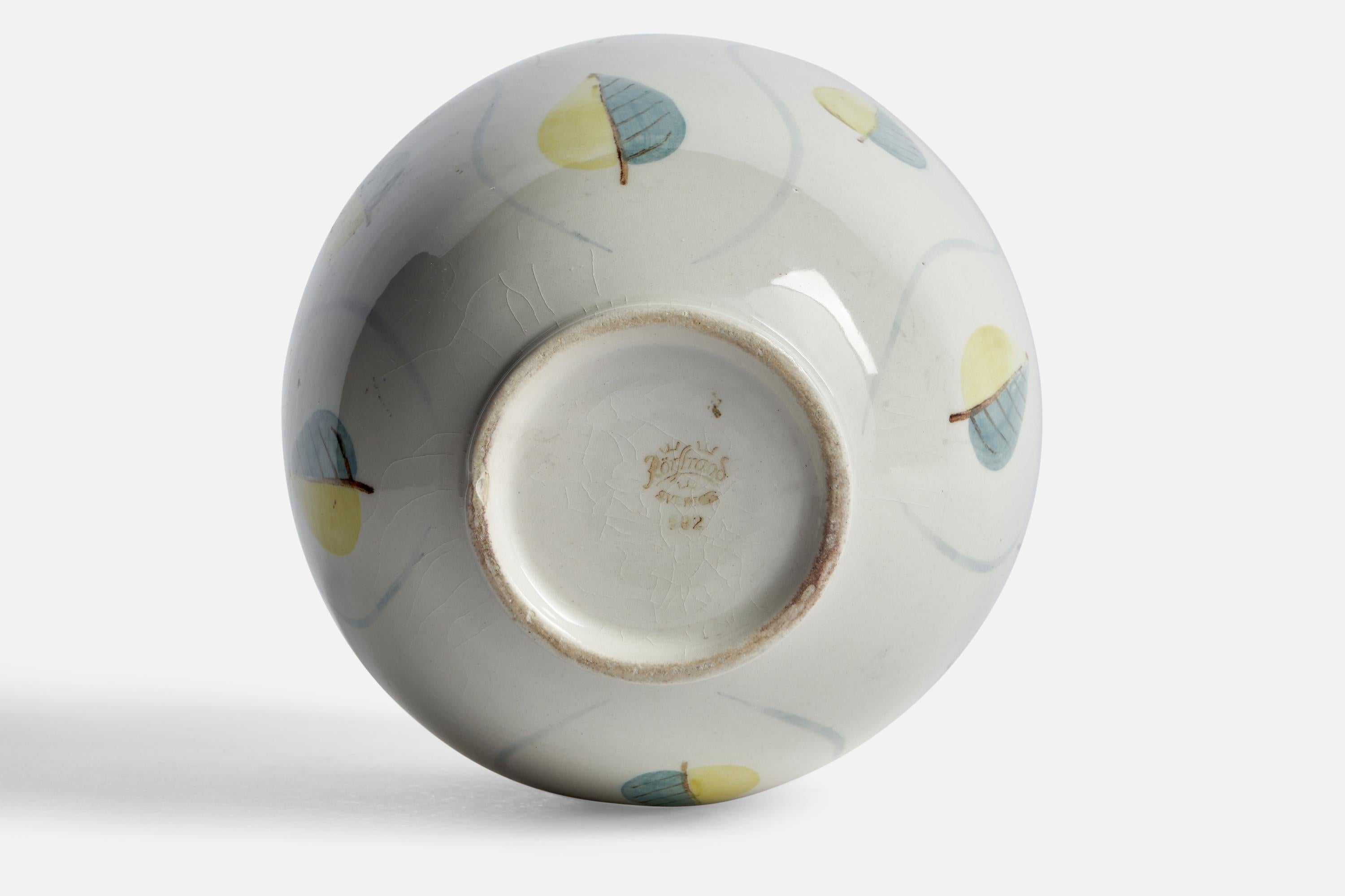 Rörstrand, Vase, Stoneware, Sweden, 1940s For Sale 1