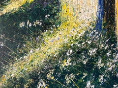 Glorious Path  - original realism oil painting- contemporary landscape artwork