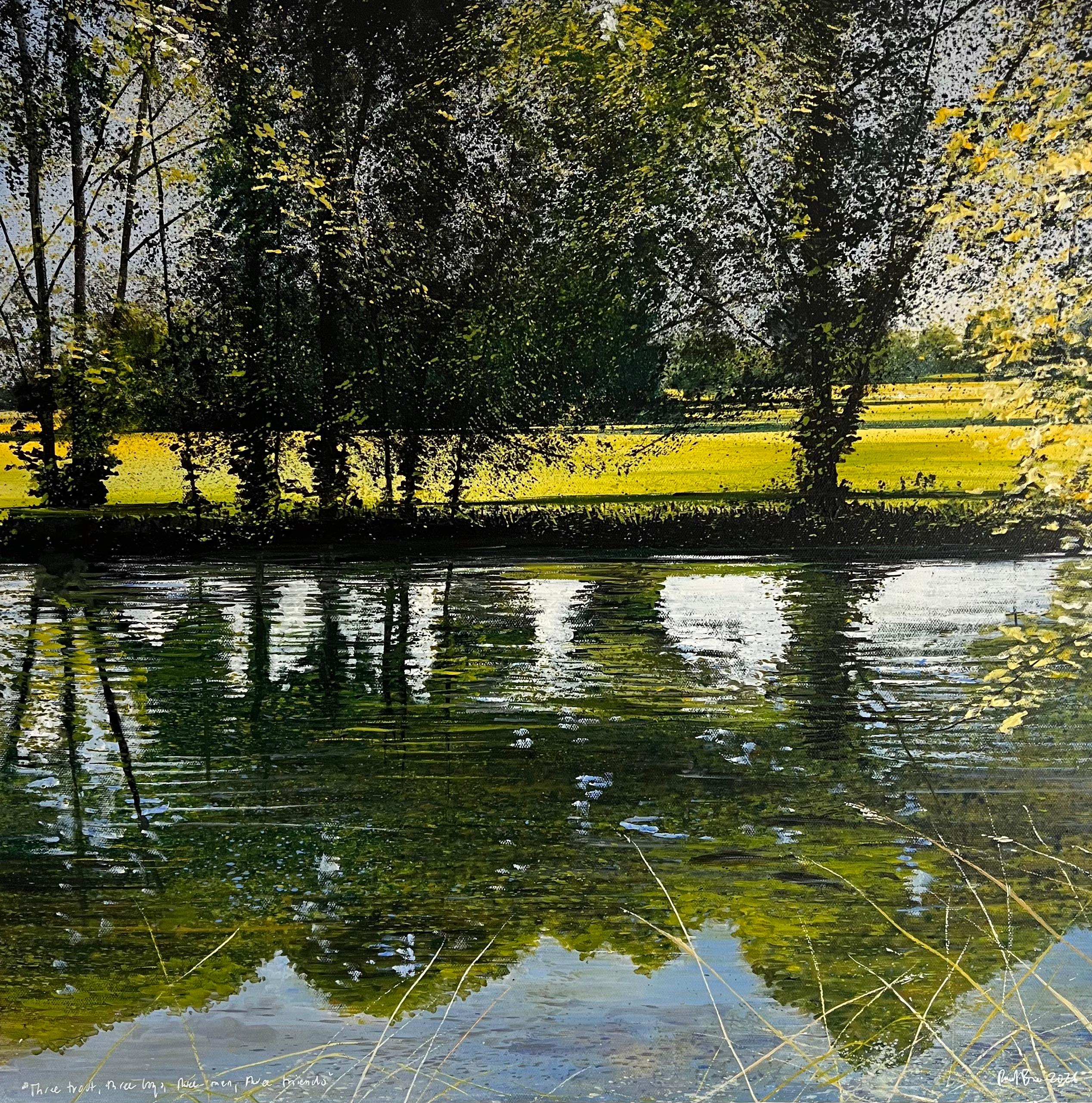 Jon Rorie Spring Lake Rory J. Browne - Lake - original realism oil painting- contemporary ...