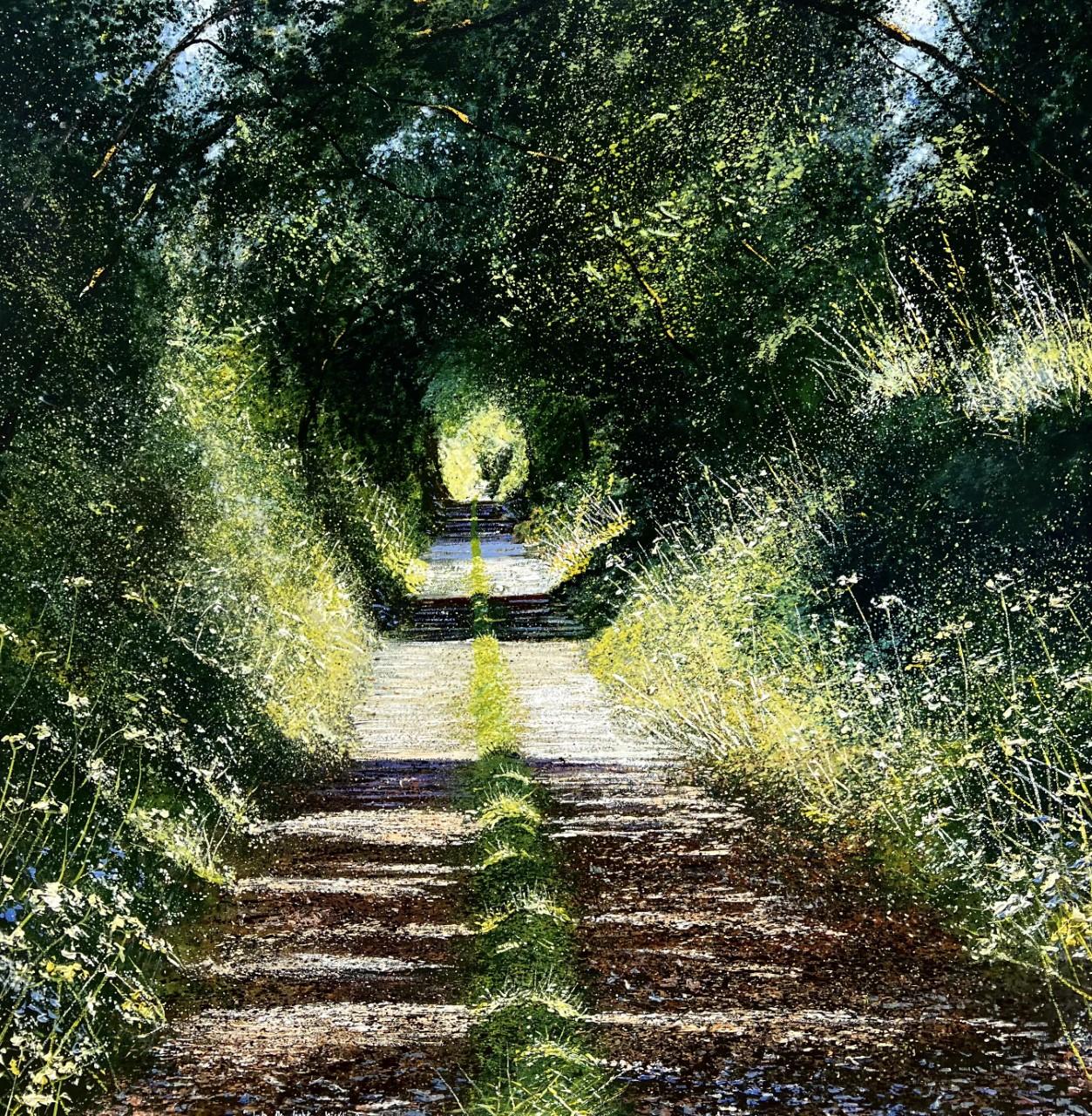 Rory J. Browne - Poppy Filed original landscape painting at 1stDibs