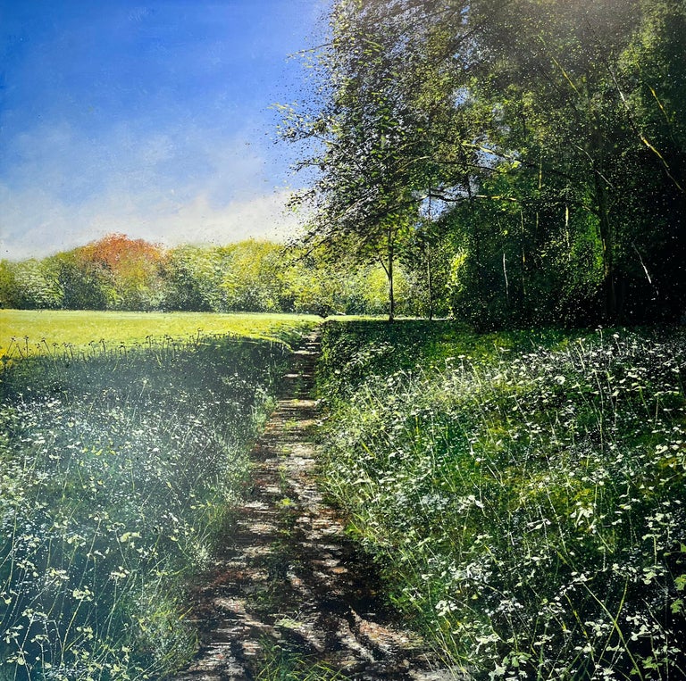 Rory J. Browne - Secret Path - realism UK countryside landscape artwork ...