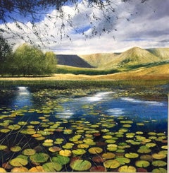 Tarn How Lily Pads original landscape painting
