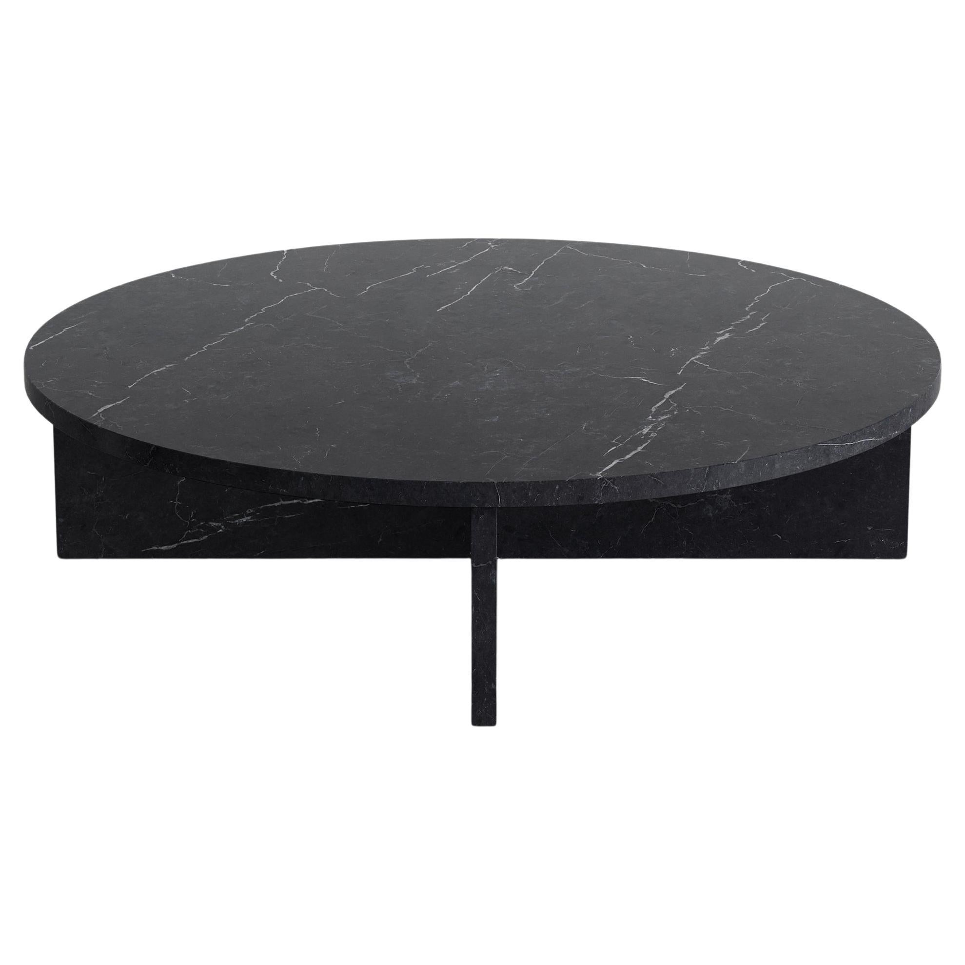 Rosa 120 Marble Coffee Table by Agglomerati For Sale