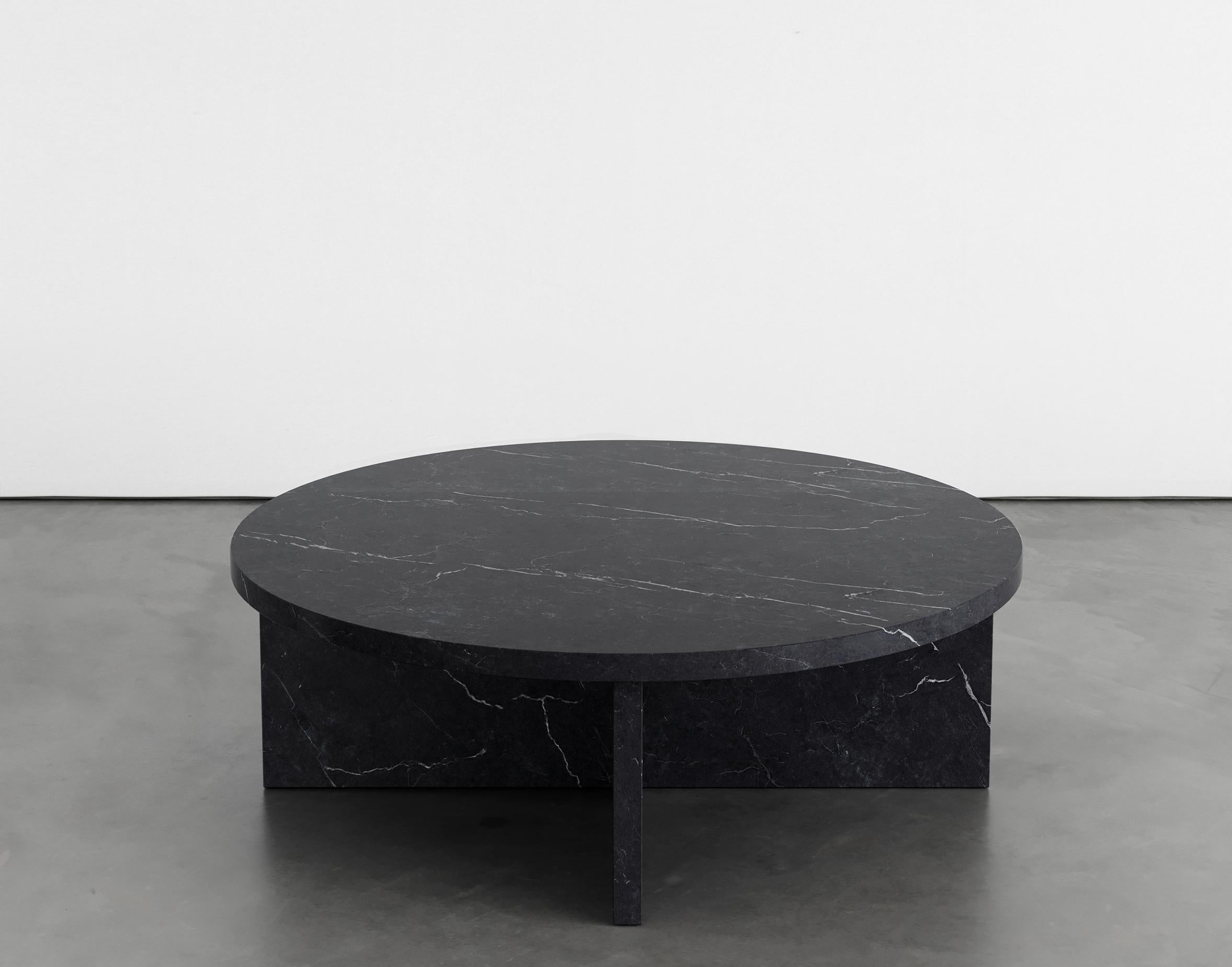Moderne Table basse en marbre Rosa 90 d'Agglomerati en vente