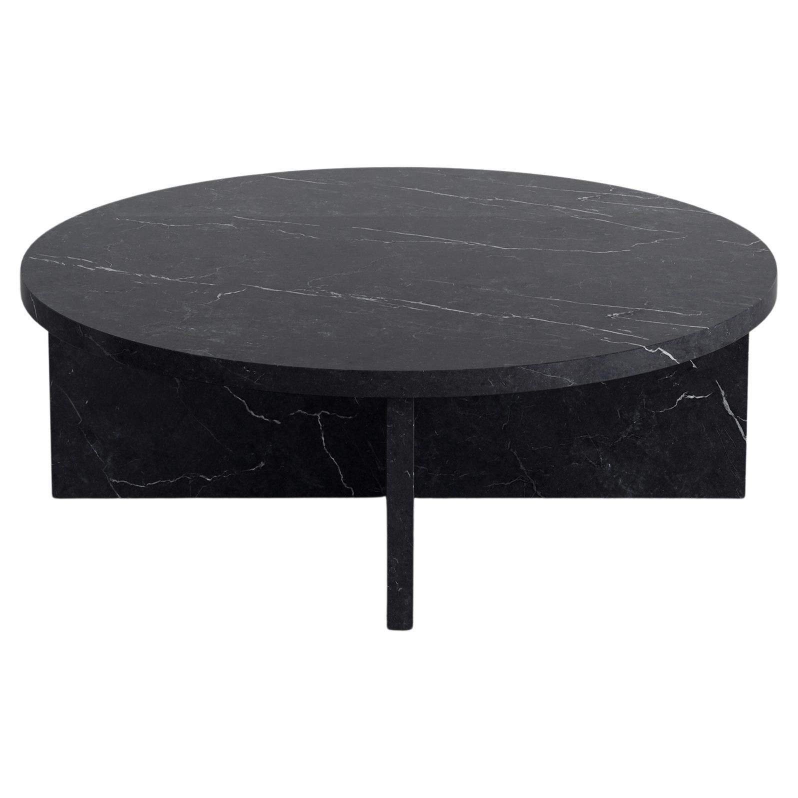 Rosa 90 Marble Coffee Table by Agglomerati For Sale