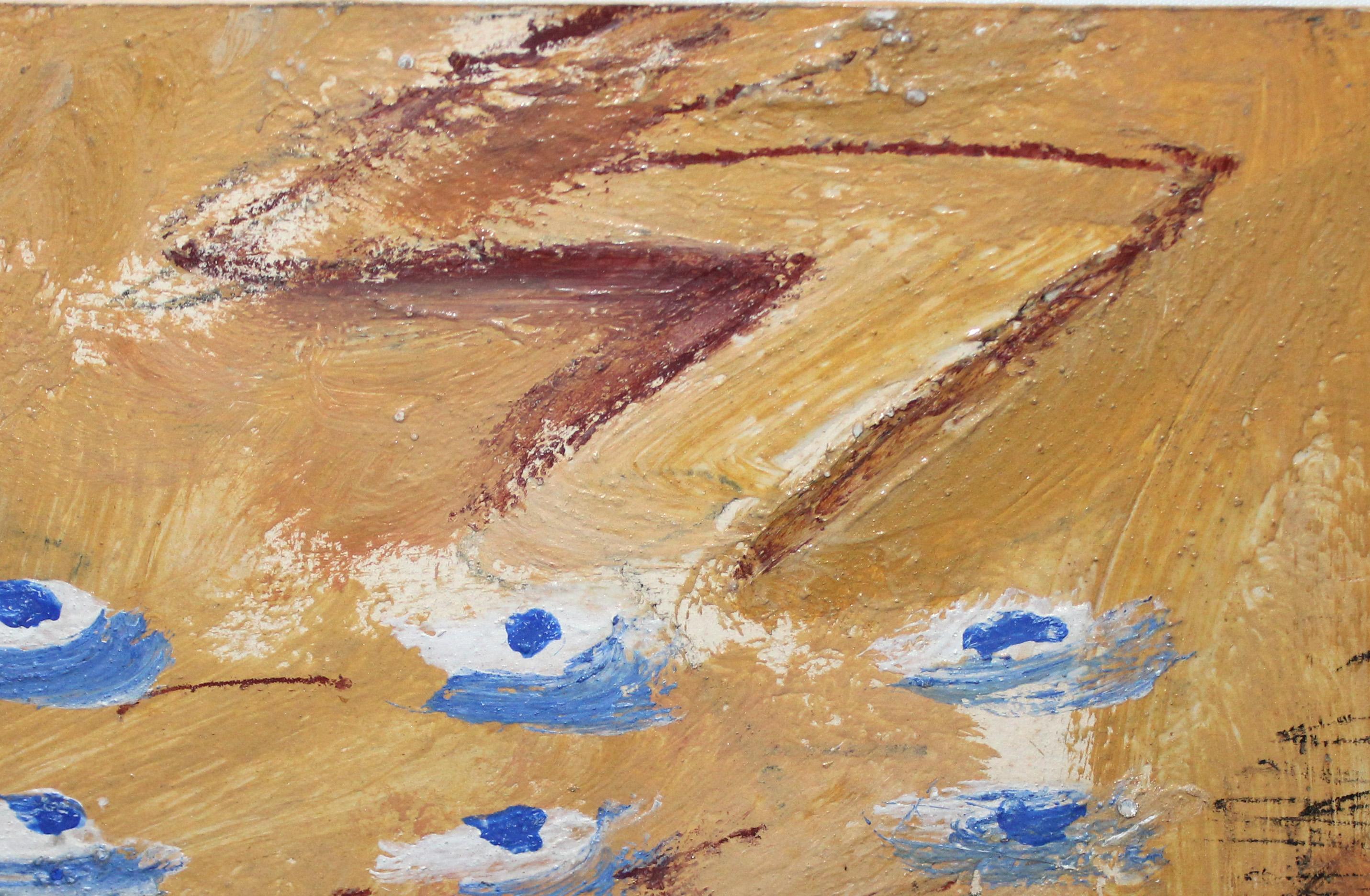 Composición abstracta - Año 1983 - Abstract Painting by Rosa Agenjo