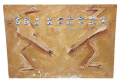 Vintage Composición abstracta - Año 1983