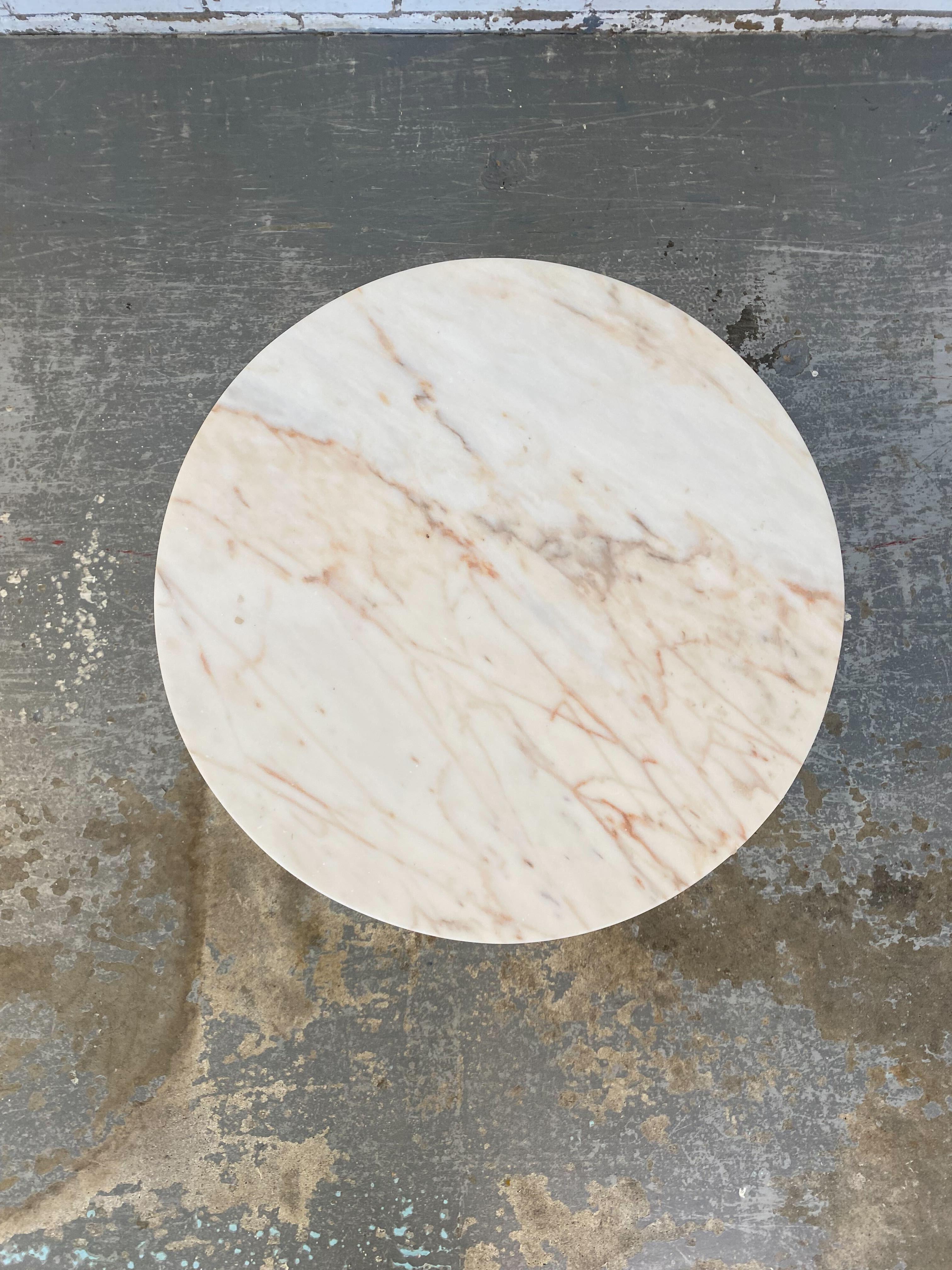 Designed to be the perfect, round accent to (almost) any room, our Axel side table is available as a solid wood or marble-topped piece. Coming in a variety of wood and stone finishes this piece is kept stocked & always ready to ship. Standardized