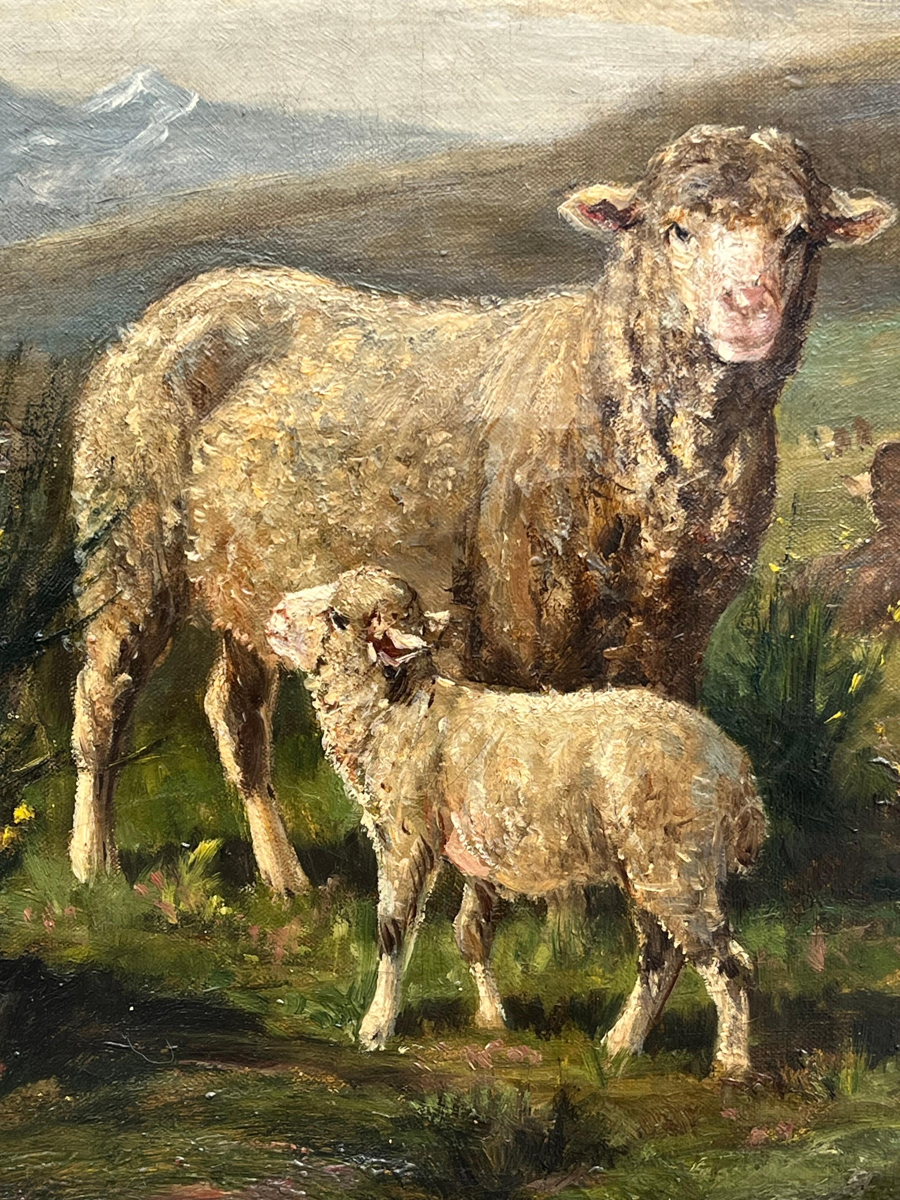Altro Rosa Bonheur (1822-1899) Attribuito, Olio su tela francese, Provenienza in vendita
