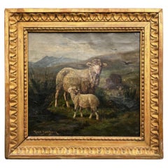Rosa Bonheur (1822-1899) Attribuito, Olio su tela francese, Provenienza