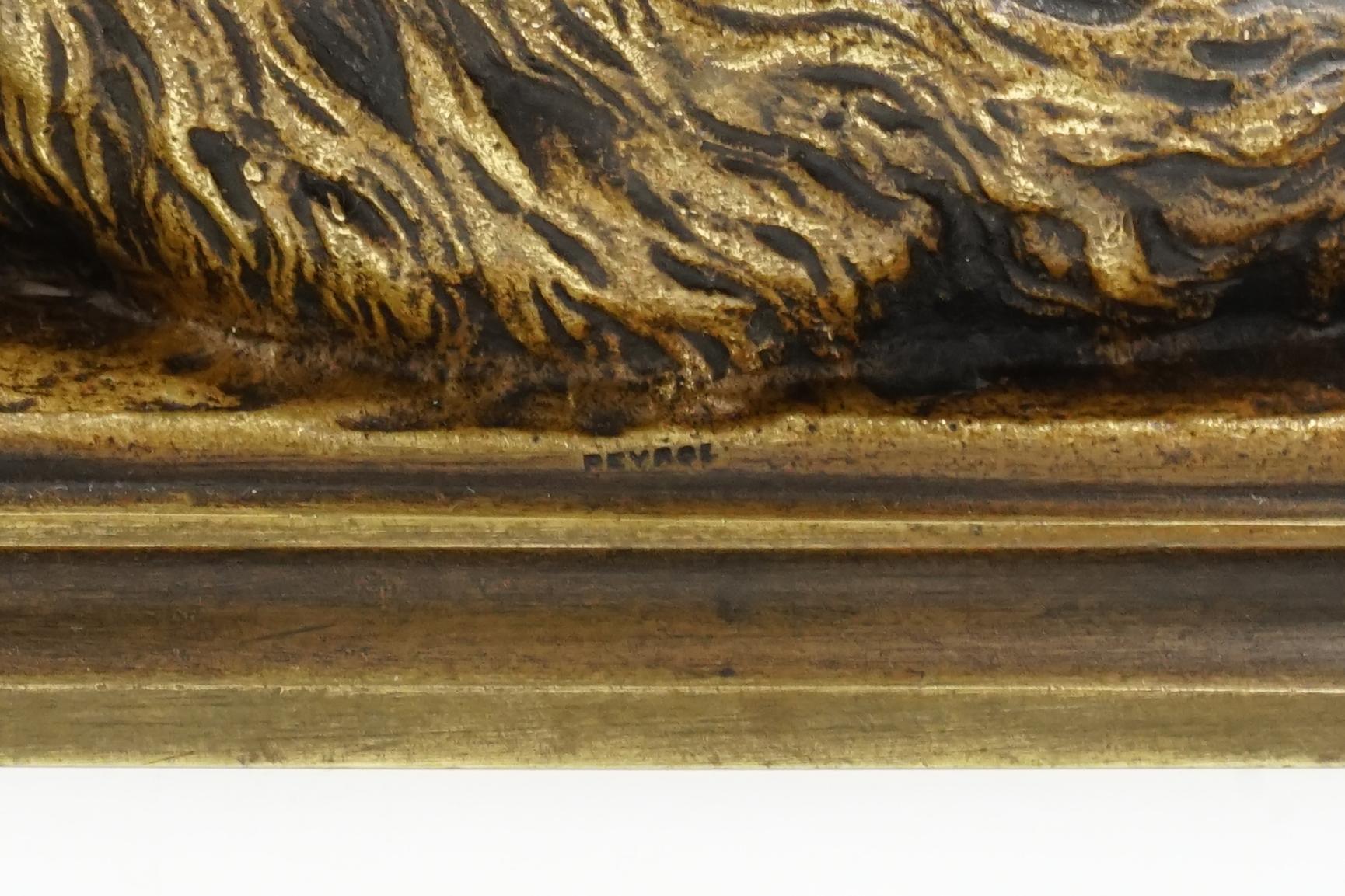 Français Sculpture en bronze Rosa bonheur