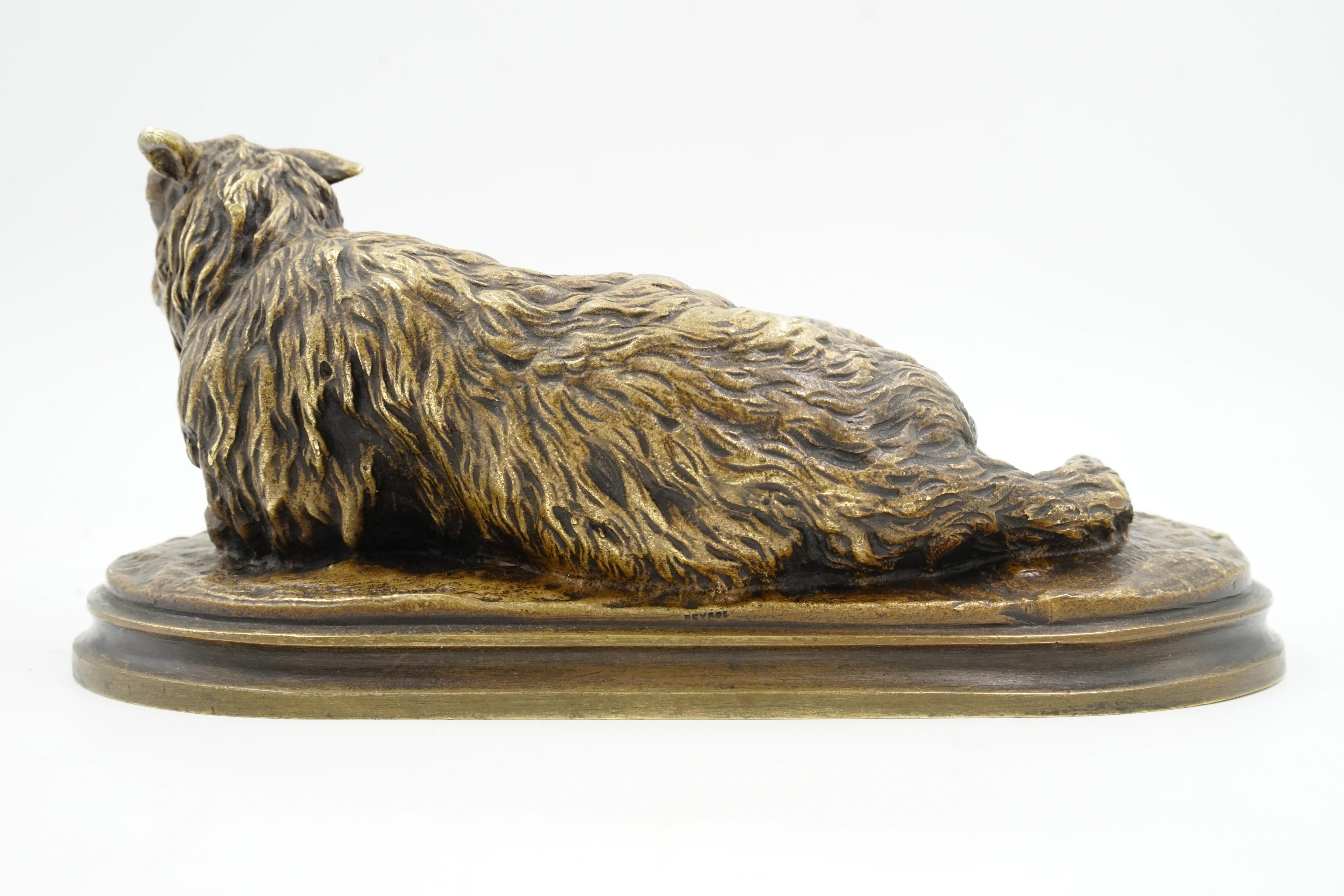 Sculpture en bronze Rosa bonheur Bon état à Buenos Aires, Argentina