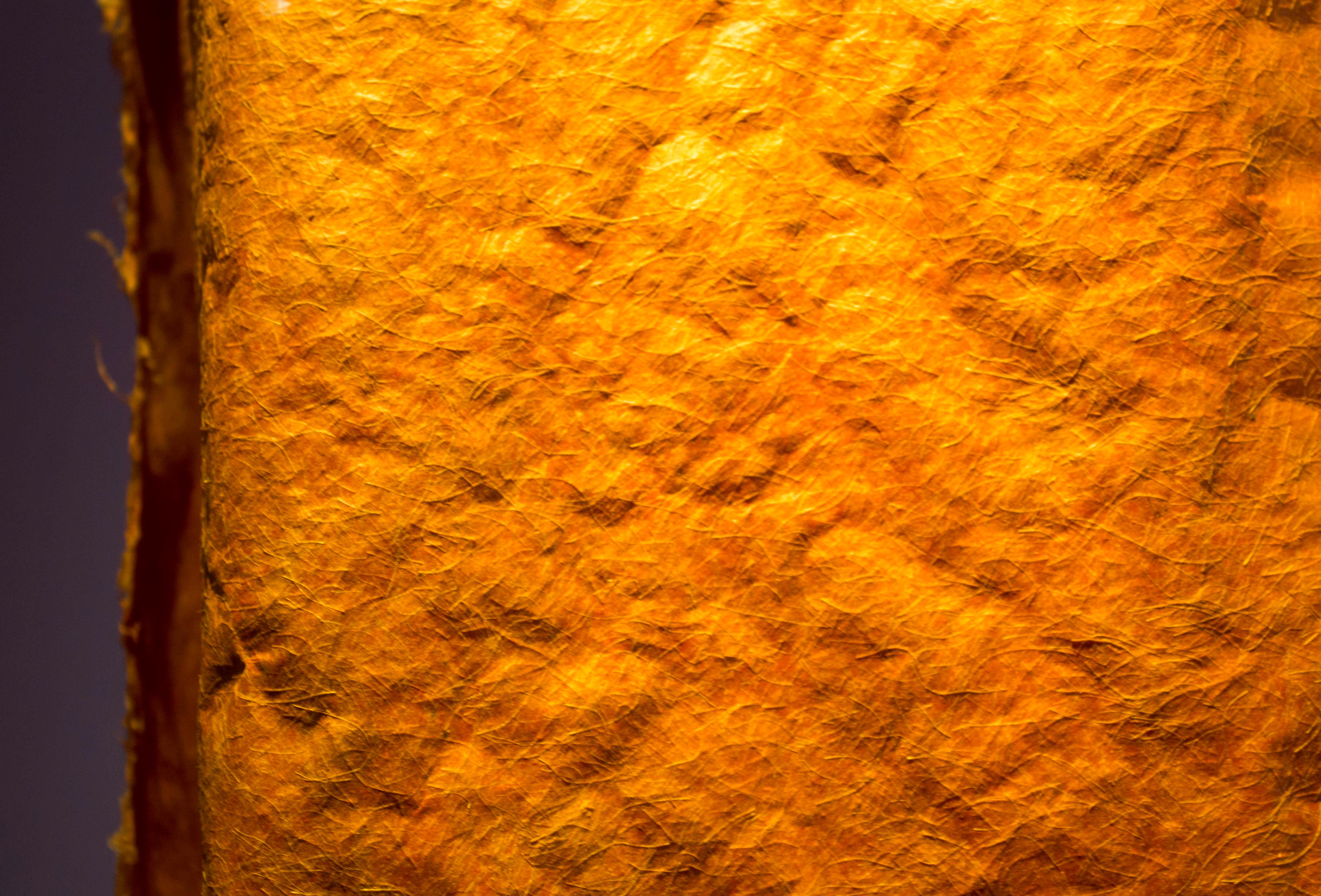 Doble giro, structures variables (naranja) - Géométrique abstrait Mixed Media Art par Rosa Brun