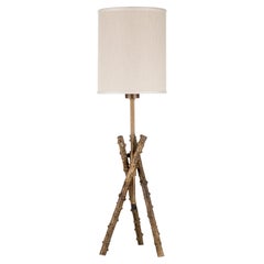 Rosa Canina small brass table lamp