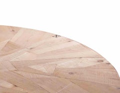 Tavolo Rosa dei Venti di Mario Ceroli, Natural Wood, anni '90