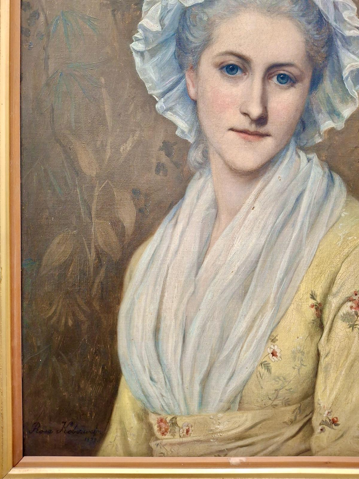 Wenn man die Zartheit und Anmut dieses Porträts betrachtet, wird deutlich, dass die britische Künstlerin Rosa Koberwein (1876-1903) während ihrer Karriere für ihre exzellenten Porträts von Frauen und Kindern bekannt war. Im Alter von 10 Jahren wurde