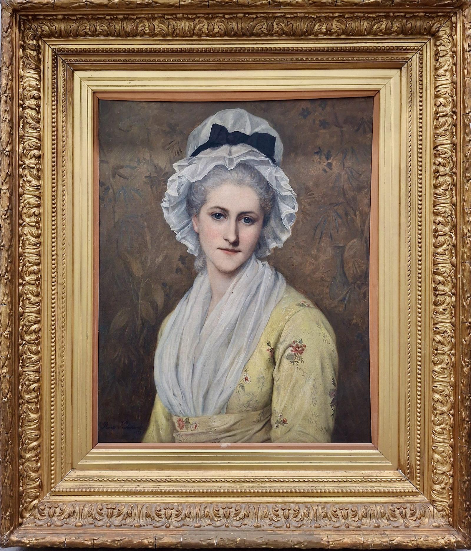 Rosa Koberwein Portrait Painting – Das Porträt einer Dame