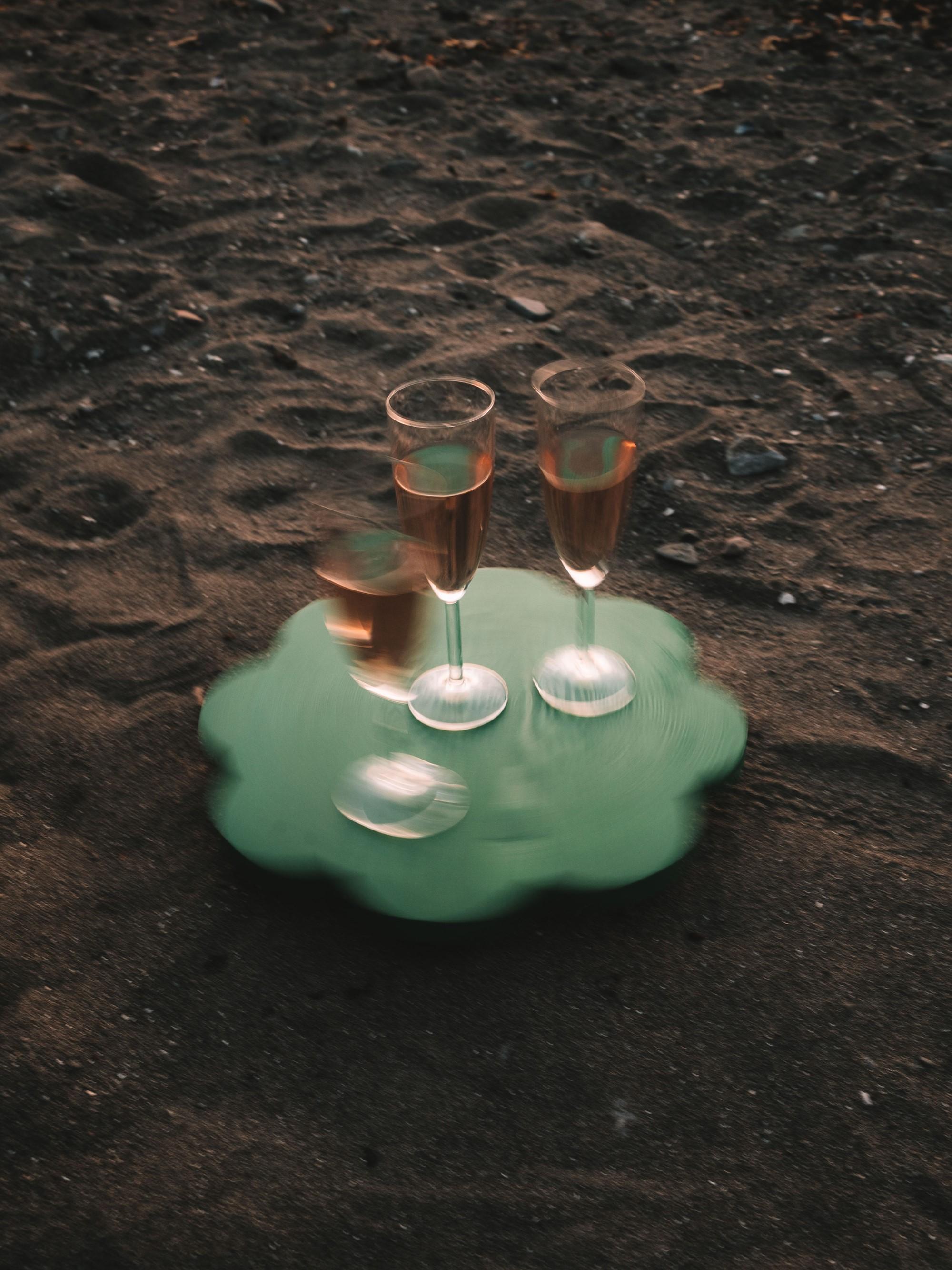 ROSA Lazy Susan - Handcrafted in Canada by Le Tenon & la Mortaise For Sale 3