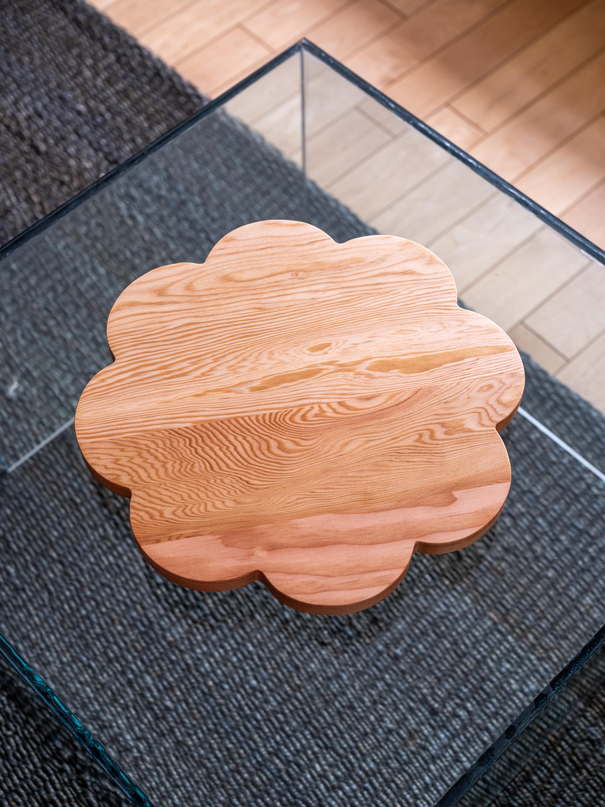  Practical, fun, and festive, the ROSA lazy susan stylishly rotates small dishes and condiments. This essential for impromptu aperitifs invites joy and conviviality to the table.

Made of solid wood, this lazy susan is available in a natural finish