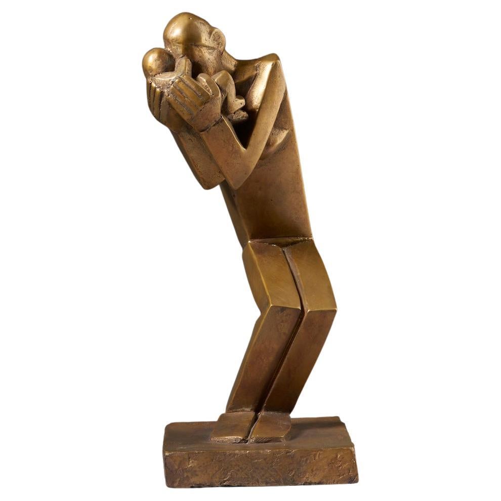 Mother Rose, bronze sculpture, 2017 For Sale