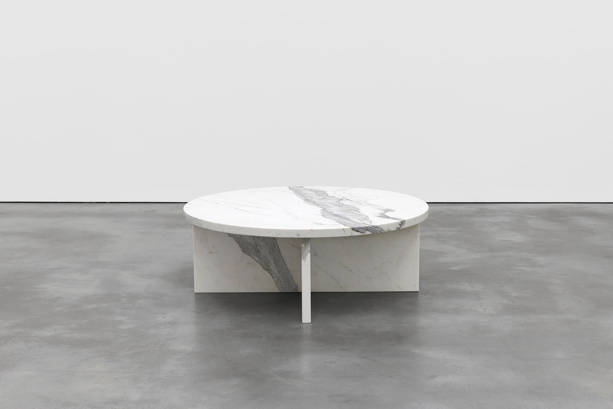 Post-Modern Rosa Marble Coffee Table by Agglomerati