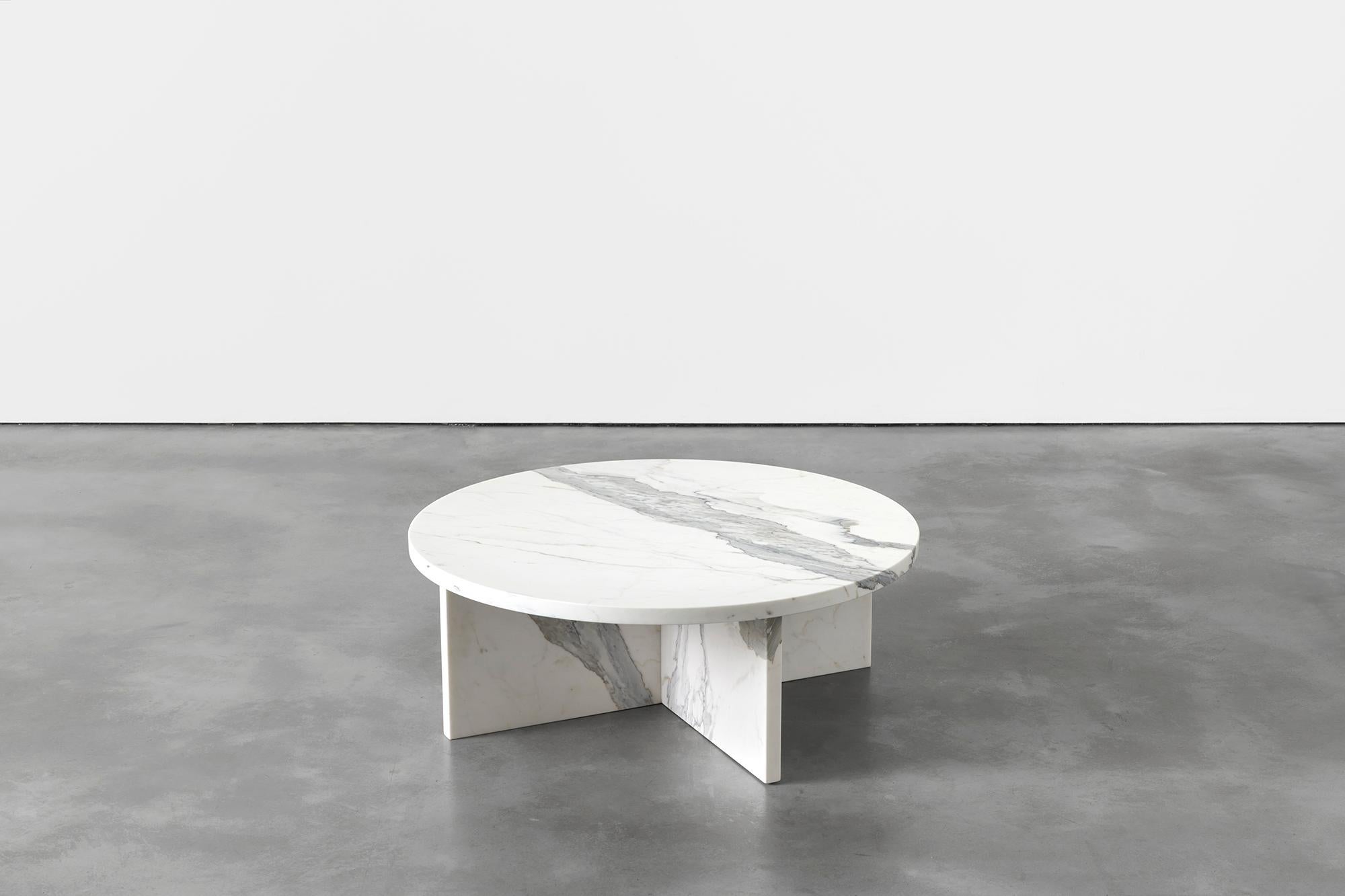 Other Rosa Marble Coffee Table by Agglomerati