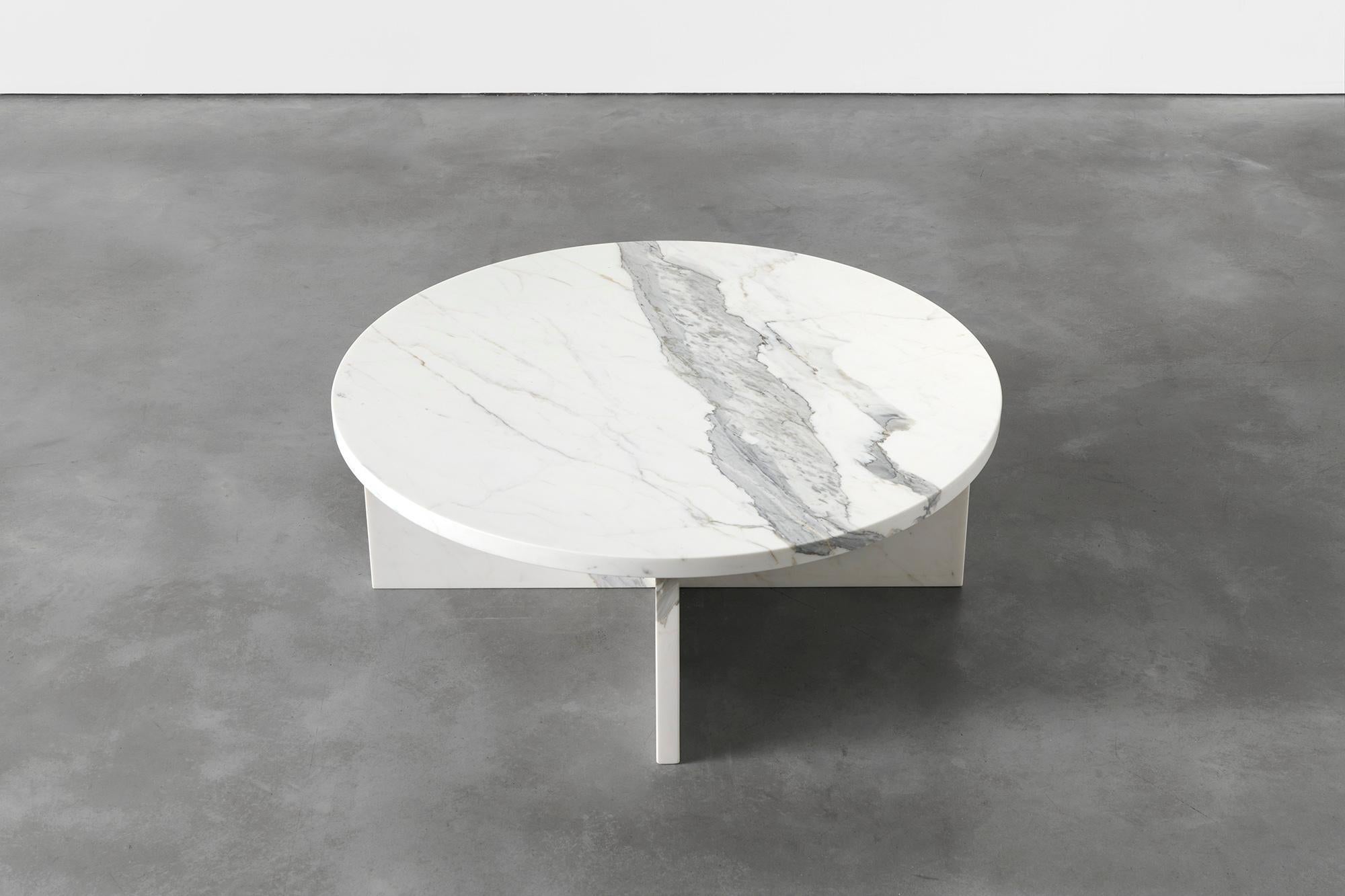 Rosa Marble Coffee Table by Agglomerati In New Condition In Geneve, CH