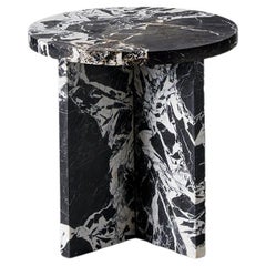 Rosa Marble Side Table by Agglomerati
