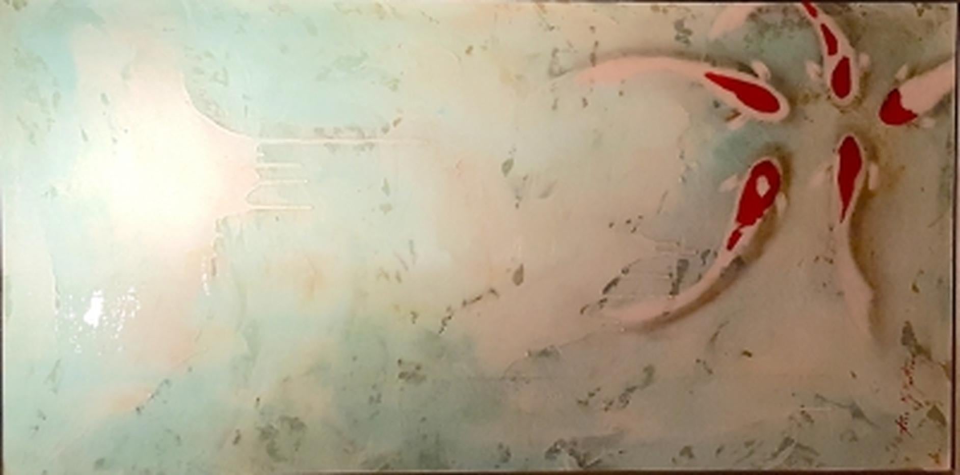 Landscape Painting de Rosa MCMURTRAY - 5 Bendición Koi