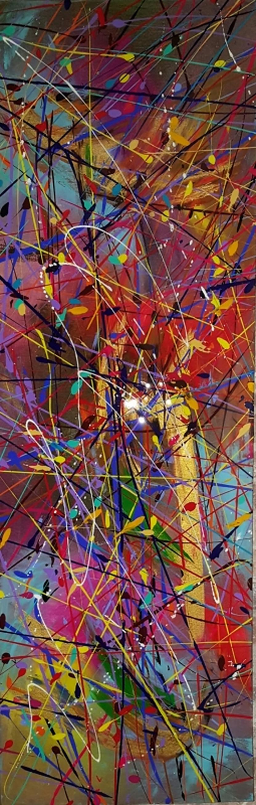 Rosa MCMURTRAY Abstract Painting -  Rosa's Universe #23 